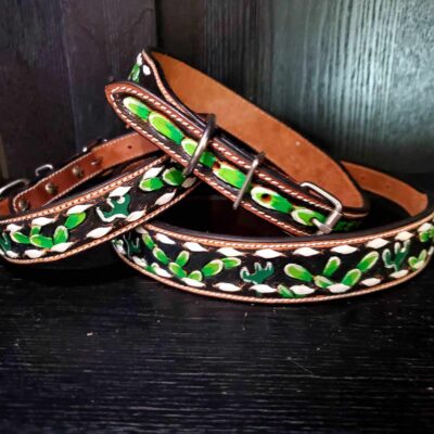 Cactus Dog Collars Leather
