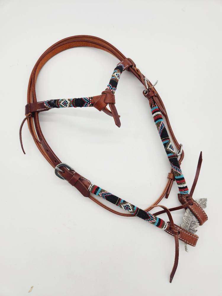 Rancher Rawhide- One Ear Leather Headstall - Ranch Hand Store