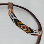 one ear beaded navajo headstall