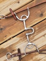 sliding gag draw gag headstall and bit port bit jim edwards