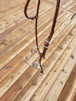 sliding gag draw gag headstall and bit port bit jim edwards