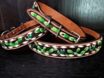 Saguaro Cactus Dog Collars Leather 1
