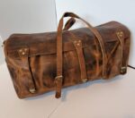 Distressed Leather Duffel Bags Vintage Mens bags For sale (15)