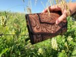 Clutch Leather Cowhide Tooled (16)