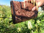 Clutch Leather Cowhide Tooled (16)
