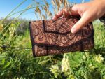 Clutch Leather Cowhide Tooled (16)