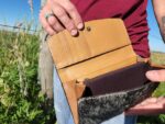 Clutch Leather Cowhide Tooled (1)