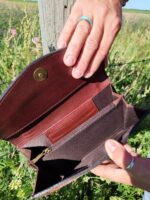 Clutch Leather Cowhide Tooled (3)