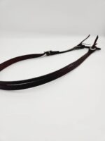 Buffalo LEather Headstall Western Soft Leather Bridle One Ear Browband Futurity Knot Noseband Tiedown 23