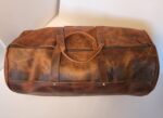 Distressed Leather Duffel Bags Vintage Mens bags For sale (1)