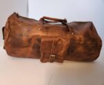 Distressed Leather Duffel Bags Vintage Mens bags For sale Ranch Hand Bags