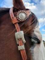 Show Headstalls One Ear Sterling Silver (4)