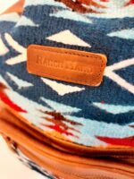 Western Backpack Bags Leather Saddle Blanket Mens Cowboy Southwest Design For Sale
