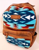 Western Backpack Bags Leather Saddle Blanket Mens Cowboy Southwest Design For Sale
