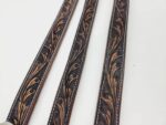 Antique leather dog collars tooled (1)