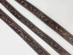 Antique leather dog collars tooled (1)