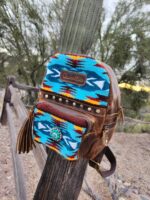 leather saddle blanket mini purse backpack western bags