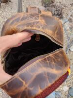 leather saddle blanket mini purse backpack western bags