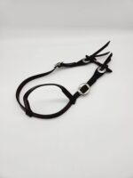 Buffalo LEather Headstall Western Soft Leather Bridle One Ear Browband Futurity Knot Noseband Tiedown 20
