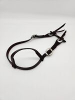 Buffalo LEather Headstall Western Soft Leather Bridle One Ear Browband Futurity Knot Noseband Tiedown 21