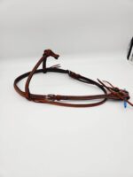 Leather Western Headstall Futurity Knot Browband One Ear Tiedown Noseband Beaded Roughout Tooled Bridles Headstall 4