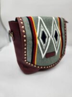 Pendleton Cowhide Leather Backpack Purse Crossbody Laptop Bag Western Boho Cowgirl Country Purses Mini Backpack Bags MEssenger 181