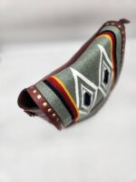 Pendleton Cowhide Leather Backpack Purse Crossbody Laptop Bag Western Boho Cowgirl Country Purses Mini Backpack Bags MEssenger 182