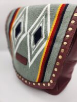 Pendleton Cowhide Leather Backpack Purse Crossbody Laptop Bag Western Boho Cowgirl Country Purses Mini Backpack Bags MEssenger 185