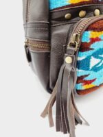 Pendleton Cowhide Leather Backpack Purse Crossbody Laptop Bag Western Boho Cowgirl Country Purses Mini Backpack Bags MEssenger 194