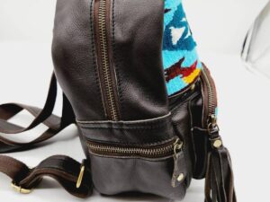 Pendleton Cowhide Leather Backpack Purse Crossbody Laptop Bag Western Boho Cowgirl Country Purses Mini Backpack Bags MEssenger 195