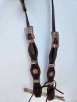 Rawhide Leather Western Split Ear One Ear Headstall For Sale 13