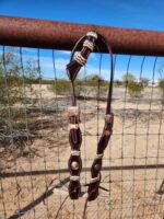 Rawhide Leather Western Split Ear One Ear Headstall For Sale 2