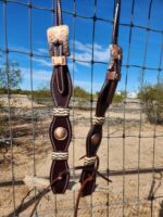 Rawhide Leather Western Split Ear One Ear Headstall For Sale 3