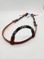 Blue Rodeo One Ear Western Beaded Headstall Cowboy Horse Tack Bridle 14