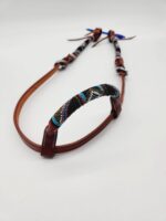 Blue Rodeo One Ear Western Beaded Headstall Cowboy Horse Tack Bridle 7