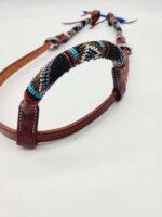 Blue Rodeo One Ear Western Beaded Headstall Cowboy Horse Tack Bridle 8