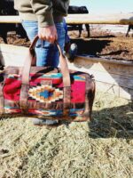 Western Bags Purses Cowhide Pendleton Wool NFR Fashion Cowgirl Duffel Bags Weekend Bags Purses Mini Backpack Cowhide bag 22