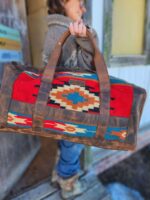 Western Bags Purses Cowhide Pendleton Wool NFR Fashion Cowgirl Duffel Bags Weekend Bags Purses Mini Backpack Cowhide bag 80