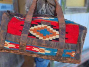 Western Bags Purses Cowhide Pendleton Wool NFR Fashion Cowgirl Duffel Bags Weekend Bags Purses Mini Backpack Cowhide bag 80