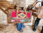Western Bags Purses Cowhide Pendleton Wool NFR Fashion Cowgirl Duffel Bags Weekend Bags Purses Mini Backpack Cowhide bag 82