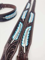 Leather Dog Collar For Sale Ranch Hand HUGE Clearance Blowout Prices Sunflower Turquoise Dog Collars 19