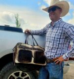 Hair On Cowhide Duffel Bag Leather Mens Bag Travel Bag Carry on weekend bag Womens Fashion (4)