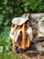 Cowhide Leather Backpack Saddle Blanket Western Fashion Cowgirl Back to School Travel Native Cowhide Purse Backpack (5)