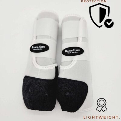 AA Ranch Hand Word Harder Splint Tendon Botos leg protection horse copy