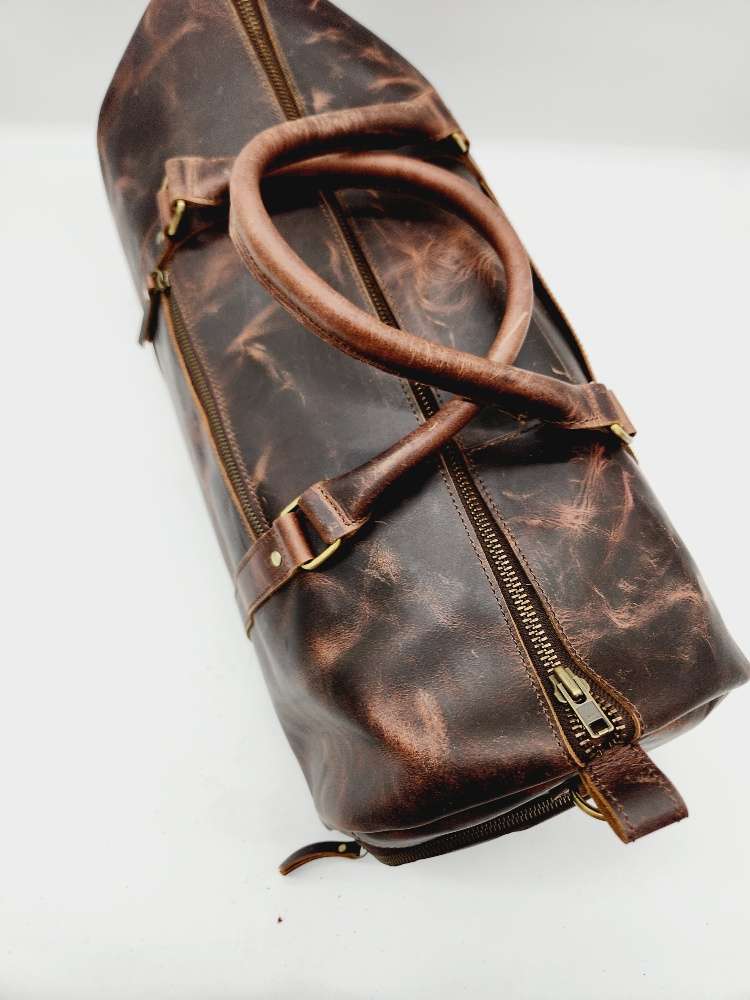 Weekender Leather Duffel Bag