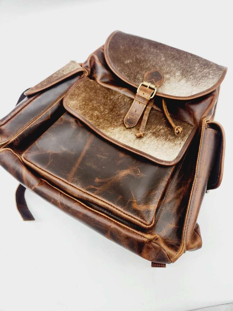Western Leather Duffel Bags, Backpacks & More - Ranch Hand
