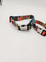 ranch hand soft cloth dog collars adjustable western patterns waterproof dog collar (44)