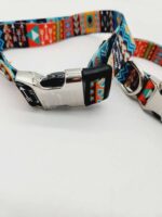 ranch hand soft cloth dog collars adjustable western patterns waterproof dog collar (48)