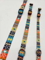 ranch hand soft cloth dog collars adjustable western patterns waterproof dog collar (51)