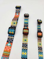 ranch hand soft cloth dog collars adjustable western patterns waterproof dog collar (53)